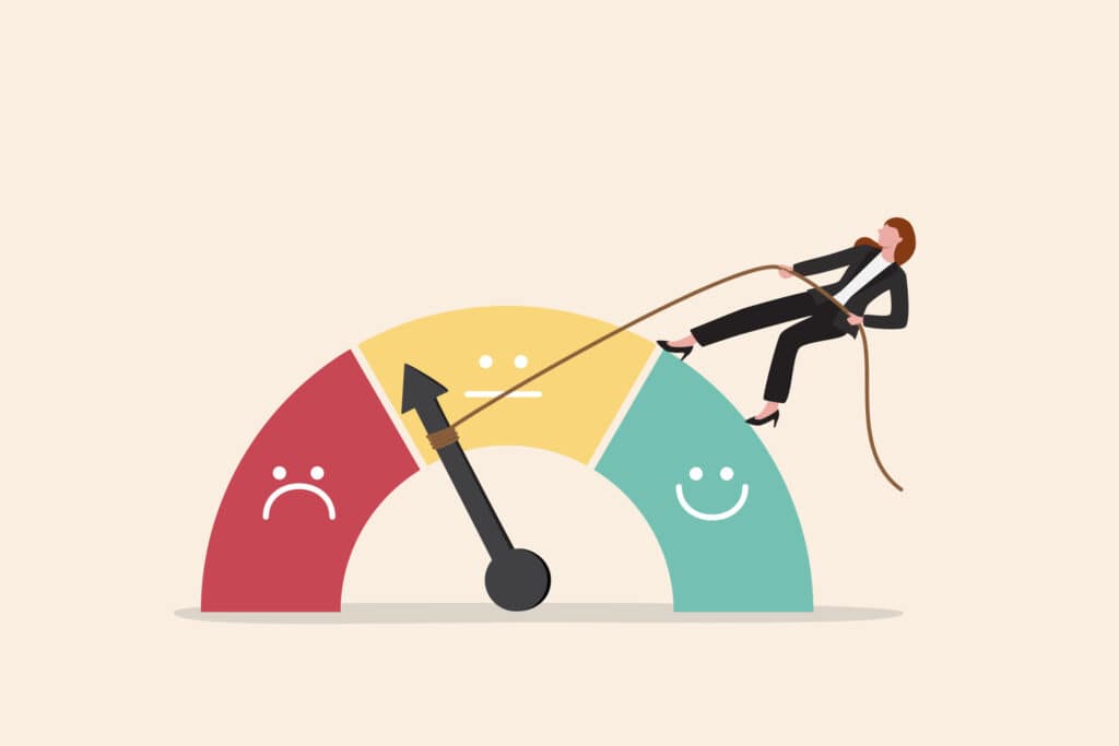 performance rating scale for customer feedback